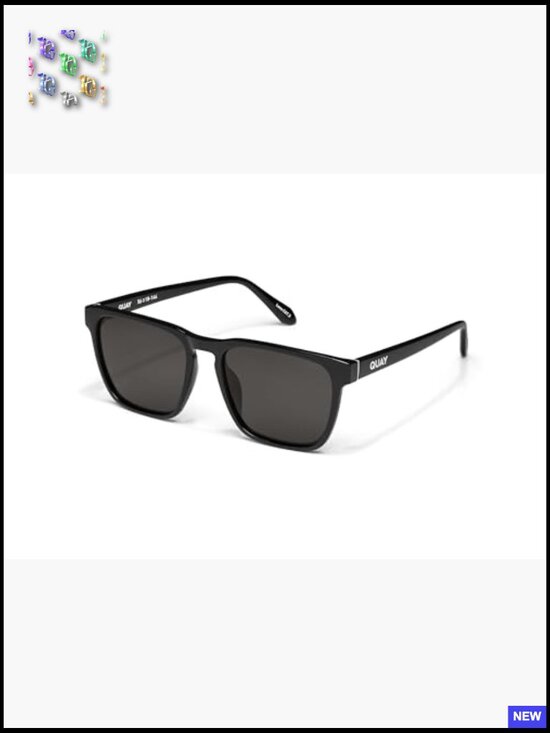 Oversized Square Sunglasses, UV Protected Lenses, Unplugged Style, Classic main image 5